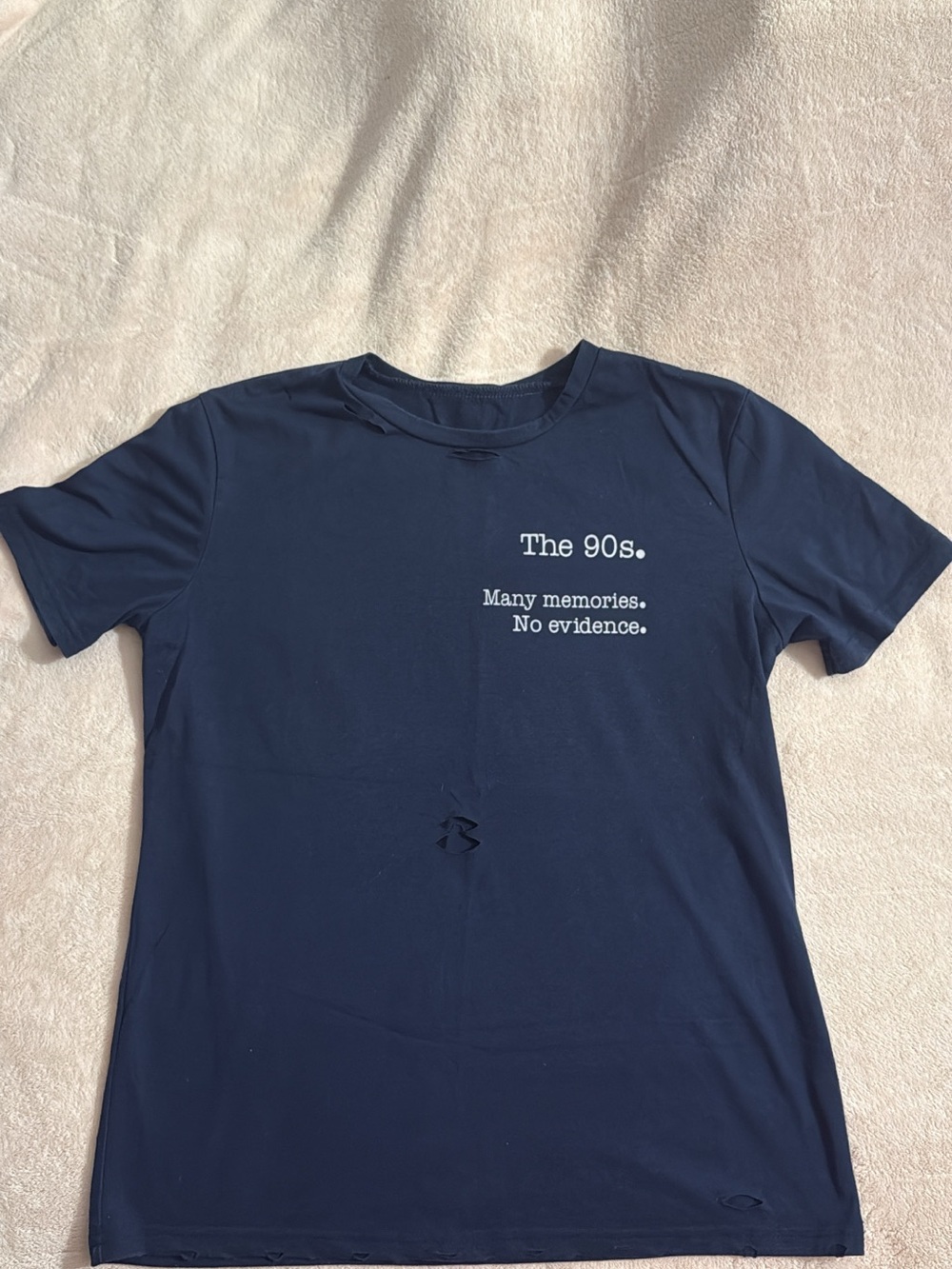 Navy 'The 90s' Short Sleeve Tee - Under Armour